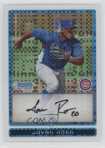 2009 Bowman Chrome Prospects X-Fractor /250 Jovan Rosa #BCP182