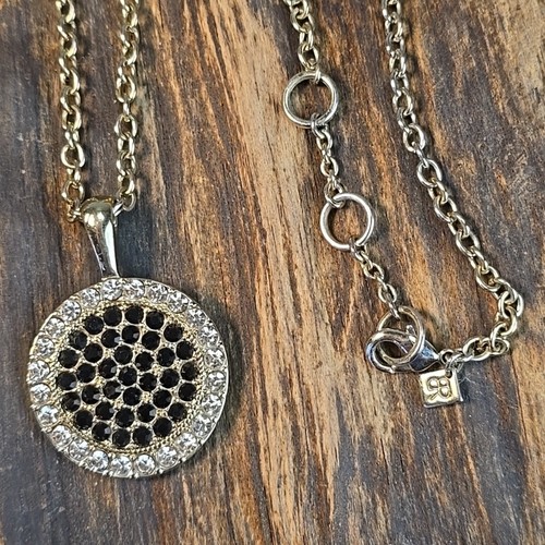 VETEMENTS Collana Repubblica Banana Bianca e Nera Catena Lunga