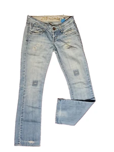 coole VINTAGE Damen Jeans L7B by Little Big Destroyed Gr. ca. M/38 - Bild 1 von 2