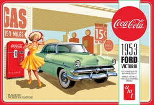 AMT 1/25 1953 Ford Victoria Hardtop w/Coca-Cola Machine 2T - Picture 1 of 1