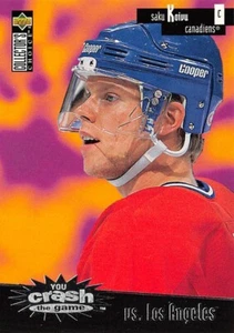 1996-97 Collector's Choice CTG Silver #C15B Saku Koivu /vs. LA - Picture 1 of 2