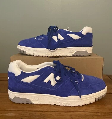 New Balance 550 Suede Pack Team Royal Blue Lifestyle Shoes BB550VNA Mens Sz 11.5 - Image 1 of 4
