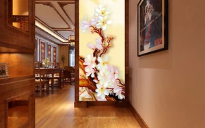 3D Flower Twig G14290 Wallpaper Wall Murals Removable Self-adhesive Honey - Picture 1 of 11