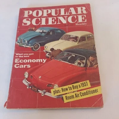 1957 June, Popular Science Monthly Magazine, New Economy Cars (MH417)  - Image 1 of 4