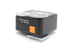 *COMO NUEVO* Medidor de velocidad montado en zapata Voigtlander VC Meter II plateado de Japón - Imagen 1 de 8