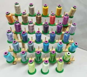 33 Cones Isacord Polyester Embroidery and Quilting Thread Kit #9 Special Thread - Picture 1 of 1