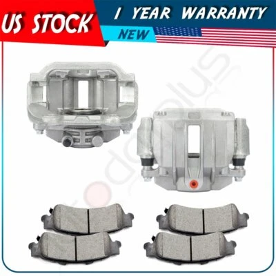 Pinzas de freno traseras con pastillas de cerámica para Chevrolet Suburban 1500 2000-2002 2+4 Foto 1 de 4