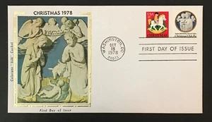U.S. #1768-9 Christmas 1978 - on Colorano FDC (A38) - Picture 1 of 1