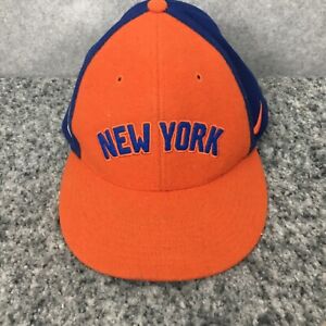 New York Knicks Cap Basketball Nike Pro Swoosh Flex Wool 7 5/8 Large  Hat