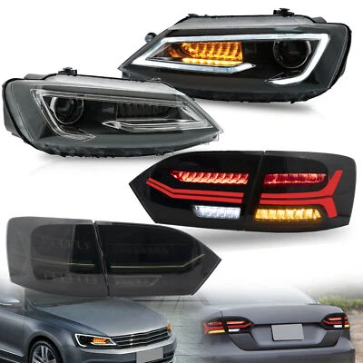 Faros LED y luces traseras VLAND para Volkswagen VW Jetta 2011-2014 combinación Foto 1 de 4