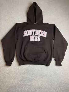 Sudadera con capucha para mujer Southern Miss Pullover Champion mediana marrón rosa - Imagen 1 de 10