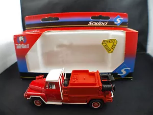 Solido 3125 Truck Firefighters Acmat Lights Forest Morbihan New IN Box - Picture 1 of 9