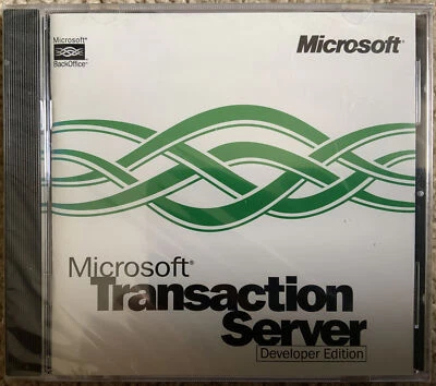 Microsoft Transaction Server Developer Edition (Microsoft, 1996) SEALED w/ Key - Image 1 of 2
