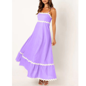 Women's Casual Basic Spaghetti Strap Maxi Dress Sleeveless Summer Dresses