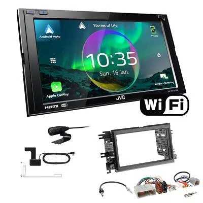 JVC Autoradio WiFi Apple CarPlay Android Auto für Ford F150 2004-2008 schwarz - Bild 1 von 4