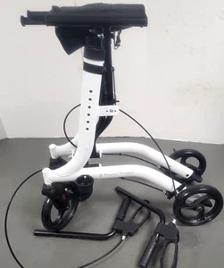 BEYOUR WALKER Upright Walker Rollator Walker Aid - Tall White HCT-9137B - Picture 1 of 5