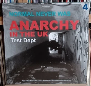 (11) Crass / Test Dept / Maral Mahmoudi - Normal Never Was 4 12" ltd blue vinyl - Picture 1 of 3