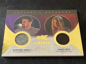 CZX Crisis on Infinite Earths Amell & Lotz Dual Wardrobe Card DM01 - 079/150