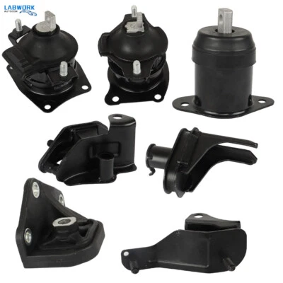 Engine Motor & Trans Mount Set 7pcs For Honda Accord 2003/2004/2005-2007 2.4L - Image 1 of 4