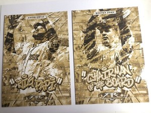 2017 Topps Fire Monikers Jumbo 5x7 /10 You Pick Free Shipping