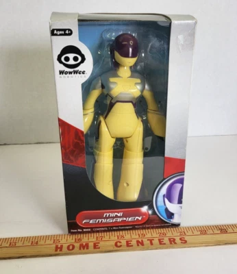 WowWee Mini Femisapien Robot Figure Toy Model 9" Walking Pose Play Open Box - Image 1 of 4