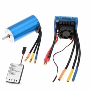 Surpass 3674 Motore Brushless +120A ESC+ Scheda Programmazione per Camion RC 1/8 - Foto 1 di 17