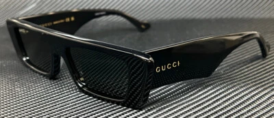 GUCCI GG1331S 001 Black Grey Men's Small 54 mm Sunglasses - Image 1 of 4