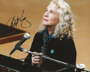Carole King Folk Singer REAL hand SIGNED 8x10" Photo #1 JSA COA Autographed - Picture 1 of 1