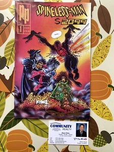 SPINELESS-MAN $2099 #1, SIGNED 1993 Parody Press, Spidey Spoof, Sam Kieth Cover - Picture 1 of 11