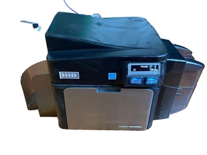 HID FARGO DTC4250e Color ID Card Badge Printer - Picture 1 of 7