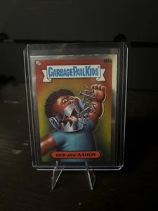 IRON JAW AARON 2022 Topps Chrome Garbage Pail Kids #186A - Picture 1 of 2