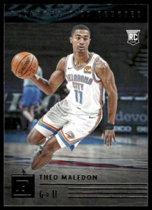 2020-21 Panini Chronicles #128 Theo Maledon RC Oklahoma City Thunder - Picture 1 of 2