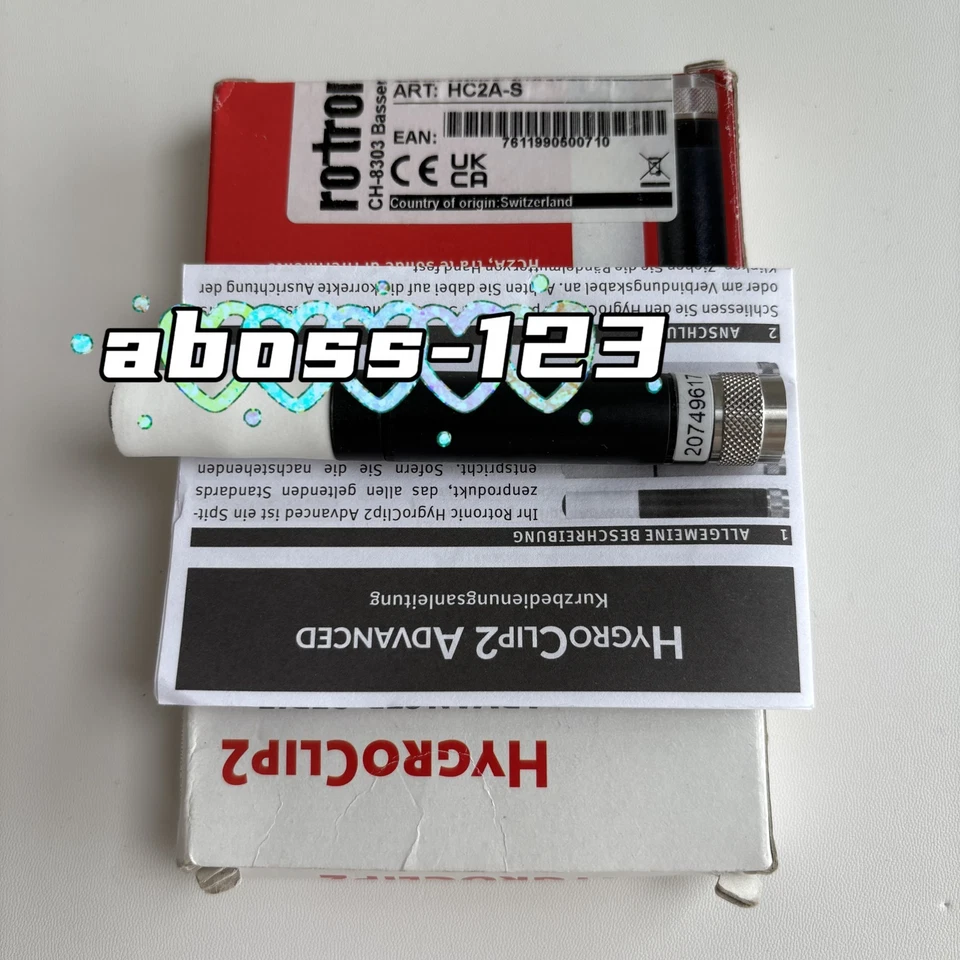 New ROTRONIC HC2A-S Temperature Humidity Probe#1pcs New In Box - Image 1 of 4