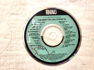 The Best Of Lou Christie-  Enlightnin'ment  CD          "DISC ONLY" - Imagen 1 de 1