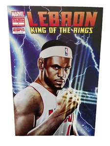 LeBron James King of the Rings #1 Marvel Comics 2012 Custom Comic Book ESPN - Picture 1 of 2