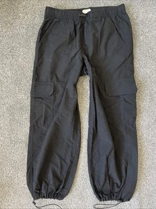 Lucky Brand Women’s Black Cargo Elastic Pants (S) - Picture 1 of 5