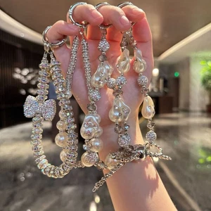 Peal Phone Chain Anti-lost Phone Wrist Strap Cute Phone Lanyard - Photo 1 sur 13
