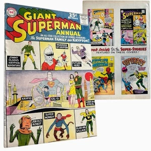 Vintage 1962 DC Comics: Giant Superman Annual #5 - Rare Collectible - Picture 1 of 9