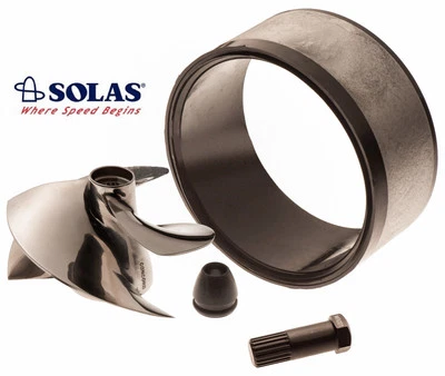 Solas Sea Doo Impeller SD-CD-15/23 W/ 140mm Wear Ring & Tool 787 GTX GSX SPX XP - Image 1 of 2