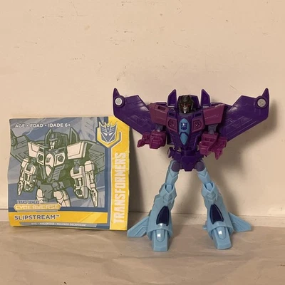 Transformers Cyberverse SLIPSTREAM Action Attackers Warrior Class 5"-inch Figure - Image 1 of 4