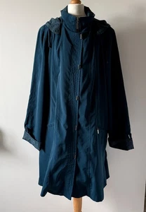 Jacques Vert Chaqueta Talla XL Abrigo Azul Verde Azulado 20 22 - Imagen 1 de 12