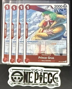 4x One Piece OP11-013 R Prince Grus - English - Foil - Playset - TCG - NM/M - Bild 1 von 1