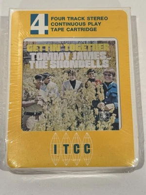Tommy James & the Shondells Gettin’ Together 4 Track Cartridge Sealed - Image 1 of 4