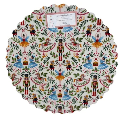 Кексы и кашемир щелкунчик блюдо меламин балет праздник Рождество 16» новый - Изображение 1 из 3