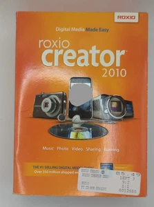 Roxio Creator 2010 - Factory Sealed  - Picture 1 of 5
