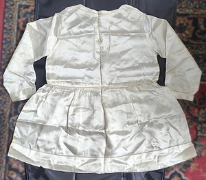 Antikes Seiden Taufkleid, Kinder- oder Puppenkleid - Bild 1 von 10