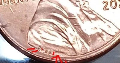 2023-P LINCOLN CENT ERROR,DDO,DDR, EXTRA V, V ON V ,WOW ,A MUST HAVE!!!! - Image 1 of 4