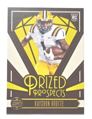 2023 Panini Legacy #PP-14 Prized Prospects Kayshon Boutte RC (PATRIOTS) ! - Image 1 of 3