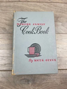 The Modern Family Cook Book Meta Given 1953 Edition Home Economics - Imagen 1 de 6
