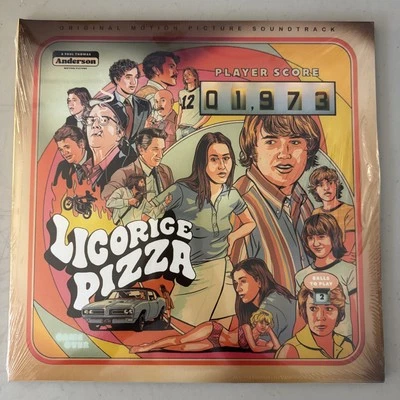 Licorice Pizza Soundtrack 2LP Feat David Bowie & The Doors New Sealed - Image 1 of 2